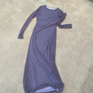 NWT Nasty Gal mesh maxi dress